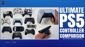 PLAYSTATION 5 ( PS5 ) - THE ULTIMATE DUALSENSE CONTROLLER COMPARISON ! PS4 BACK BUTTON ! PULSE ...