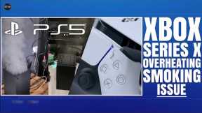 PLAYSTATION 5 ( PS5 ) - XBOX SERIES X OVERHEATING SMOKING ISSUES?! PS5 LOADING 2X FASTER THAN X...
