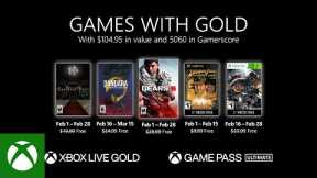 Xbox - February 2021 Games with Gold