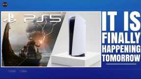 PLAYSTATION 5 ( PS5 ) - SONY CONFIRM EVENT TOMORROW ! // GOD OF WAR RAGNAROK RELEASE DATE // HO...
