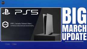 PLAYSTATION 5 ( PS5 ) - VRR / 4K 120 MARCH PS5 UPDATE // UNCHARTED 5 PS5 // MGS PS5 // SILENT H...
