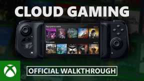 Xbox Game Pass – Cloud Gaming – Official Walkthrough – Full Demo [4K]