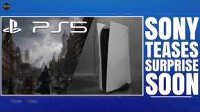 PLAYSTATION 5 ( PS5 ) - SONY TEASES SURPRISE SOON ! // PS5 NEXT MAJOR EXCLUSIVE IP GETS TEASER ...