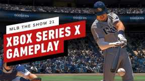 MLB The Show 21 - 10 Minutes of 4K Gameplay on Xbox Series X