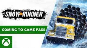 SnowRunner - Available May 18 on Xbox Game Pass