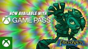 Psychonauts- Now Available on Xbox Game Pass
