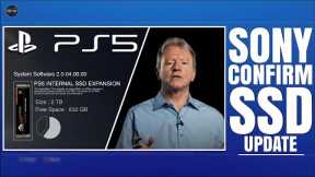 PLAYSTATION 5 ( PS5 ) - BREAKING ! SONY CONFIRM INTERNAL SSD UPDATE RELEASE / SPECS / FIRST TES