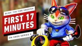 The First 17 Minutes of Blinx: The Time Sweeper on Xbox Series X