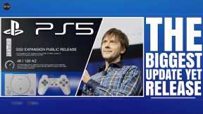 PLAYSTATION 5 ( PS5 ) - PS5 SSD UPDATE PUBLIC RELEASE DATE / PS1 EMULATION / 4K ,120 UPDATE / MAJO….