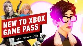 New to Xbox Game Pass for September 2021