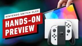Nintendo Switch OLED Hands-On Preview