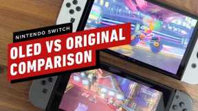 Nintendo Switch OLED vs. Nintendo Switch Original Comparison