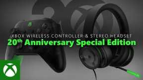 Unboxing Xbox 20th Anniversary Special Edition Wireless Controller and Stereo Headset