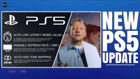 PLAYSTATION 5 ( PS5 ) - NEW PS5 UPDATE VRR AUTO HDR ALLM / SONY OPENS NEW STUDIO / HORIZON 2 IS H…