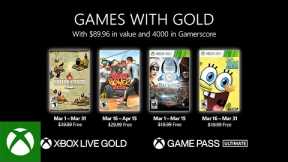 Xbox - March 2022 Games with Gold