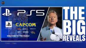 PLAYSTATION 5 ( PS5 ) - SONY BUYING FROM SOFTWARE CAPCOM SQAURE ENIX / PSVR 2 SHOWCASE / FACTIONS2..