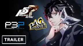 Persona 3, 4, & 5 - Xbox Game Pass Release Trailer | Xbox & Bethesda Showcase 2022
