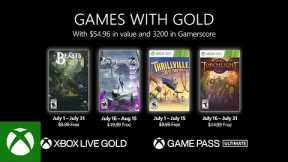 Xbox - July 2022 Games with Gold