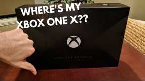 Xbox One X Unboxing... GONE WRONG! (Scorpio Edition)