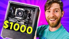 4K PC Gaming is Cheap Now! - $1000 Gaming PC Build 2022