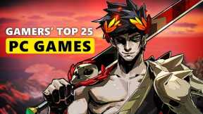 Top 25 PC Games According to Gamers
