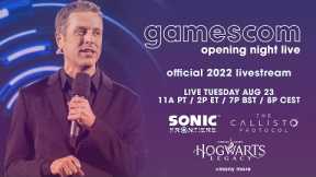 2022 gamescom Opening Night LIVE (ONL): Official Livestream: Sonic, Hogwarts Legacy, Outlast Trials