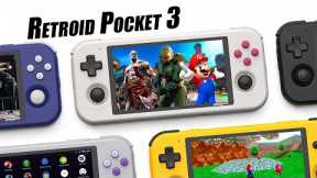 Retroid Pocket 3 Hands-On Review, A New Hand-Held For Emulation & Cloud Gaming!