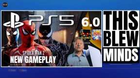 PLAYSTATION 5 ( PS5 ) - PS5 UPDATE 6.0 LIVE ! / NEW SPIDER-MAN 2 PS5 GAMEPLAY / NEW PS5 HARDWARE CO…