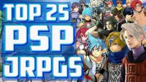 TOP 25 PSP JRPGS OF ALL TIME | 2021