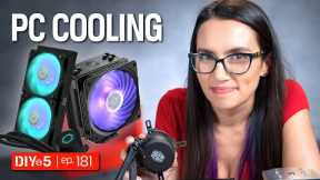 How to Keep Your PC Cool While Gaming – DIY in 5 Ep 181