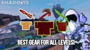 ROBLOX Shadovis RPG BEST GEAR FOR ALL LEVELS!