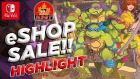Nintendo Switch eSHOP SALE HIGHLIGHT and Mini Review | TMNT Shredder's Revenge is ON SALE!!