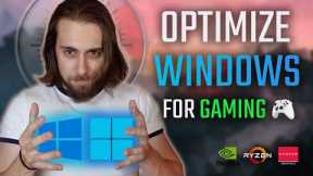 13 TIPS to OPTIMIZE Windows for GAMING | Easy 2021/2022 Tutorial Guide