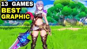 Top 13 Best HIGH GRAPHIC GAMES on Mobile (Action RPG / RPG android / Turn Based)