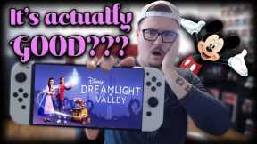 Disney Dreamlight Valley is ACTUALLY GOOD? | Disney Dreamlight Valley Nintendo Switch Review