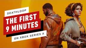 Deathloop The first 9 minutes on Xbox Series X (Quality Mode)