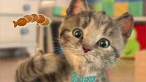 Little Kitten My Favorite Cat Cute Kitten Advemtures CAT IN REAL LIFE  Best App for Kids