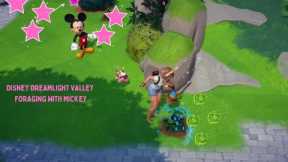 Disney Dreamlight Valley Foraging with Mickey