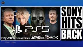 PLAYSTATION 5 ( PS5 ) - SONY PART OWNER SQAURE ENIX / SONY HITS XBOX ACTIVISION DEAL / PSVR 2 HANDS…