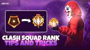 TOP 10 CS RANK PUSH TIPS | HOW TO WIN EVERY CLASH SQUAD RANK | CLASH SQUAD TIPS AND TRICKS