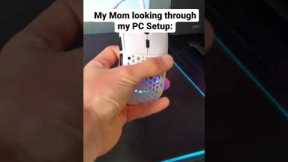 MOM CHECKING OUT GAMING PC SETUP!! 😭😂🤣 [PART-2] #pcbuild #Pcsetup #Gamingpcbuild #Gamingpcsetup