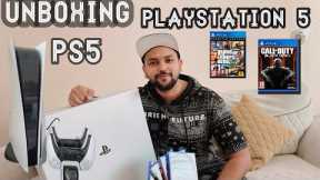 Playstation 5 unboxing and accessories | Playstation 5 setup and gaming experience