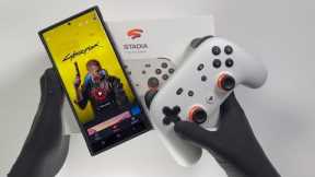 Google Stadia Premiere Edition Full Unboxing + Gameplay Cyberpunk 2077