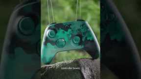 The brand new Mineral Camo Xbox Wireless Controller was made to stand out from the pack 🐺