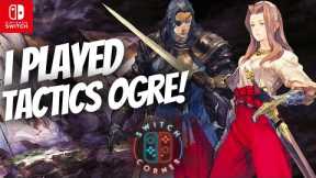 Tactics Ogre: Reborn On The Nintendo Switch A Must Buy SRPG? | I Played Preview