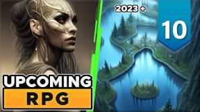 10 MOST ANTICIPATED upcoming SINGLE PLAYER RPG games of 2023 and beyond