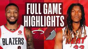 HEAT at TRAIL BLAZERS | NBA FULL GAME HIGHLIGHTS | October 26, 2022
