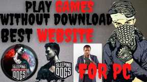 BEST WEBSITE | FOR ONLINE | PC GAMES | WITHOUT DOWNLOAD |                  | TECHNICAL SAHIL |