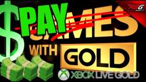 Xbox Games with Gold is a RIP OFF! It's Now PAY with Gold! - Red Bandana Gaming