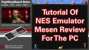 Nintendo Retro Full Tutorial Of NES Emulator Mesen Review For The PC
